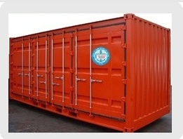 Container Open Side 20 Feet